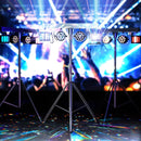 Ljojo™ RGBW LED Par Lights with Carry Bag for Concerts and Events