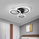 Modern LED Dimmable Ceiling Light Fixture for Living Dining Bedroom by Ljojo