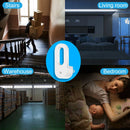 EU/US Plug Night Light Socket 1/2 Pcs Warm White Lamp Energy Saving for Kids Room by Ljojo