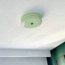 Nordic Style Milky White Glass Ceiling Lamp for Living Room by Ljojo