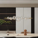 Nordic Minimalist Glass Chandelier | LED Pendant Light for Dinning Living Room by Ljojo