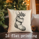 Christmas Pillow Covers by Ljojo: Festive Pattern Cushion Cover for Sofa, Bedroom, Car