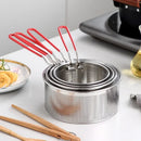 Ljojo 304 Stainless Steel Frying Mesh Basket for Cooking and Oil Draining