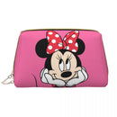 Ljojo Minnie Mouse Cartoon Cosmetic Bag Large Capacity Toiletry Case