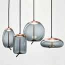 LED Glass Pendant Light Modern Chandelier for Home Decor Living Room by Ljojo