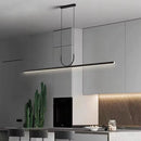 Ljojo LED Strip Chandelier for Restaurant Tea Room Office Bar Bedroom Living Dining