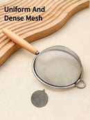 Ljojo Stainless Steel Filter Spoon Fine Mesh Strainer Colander Sieve Kitchen Tools