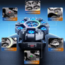 Ljojo™ 150W RGBW Moving Head Light for DJ Disco Party - Voice Control & DMX