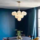 Nordic Luxury Glass Chandelier LED Pendant Lights by Ljojo for Living Room Bedroom