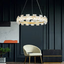 Ljojo LED Chandeliers with Marble Decoration for Home and Restaurantitals