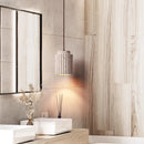 Art Deco Stone Pendant Lamp | Adjustable Wire Suspended Lighting by Ljojo