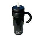 Ljojo 1100ML Large Capacity Straw Cup - Portable Leak-proof Water Bottle with Handle
