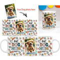 Ljojo 3D Custom Dog Portrait Mug - Perfect Gift for Dog Moms