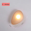 Ljojo LED Wall Lamp: Wabi Sabi Style Minimalist Bedroom Lighting