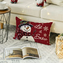 Christmas Snowman Tree Pillowcase - Ljojo Home Decoration Gift Suite