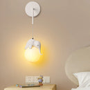 Bear Bedroom Wall Lamp: Ljojo Modern Chandelier for Living Room & Study