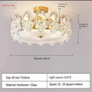 Cream French Ceiling Lamp for Romantic Rooms by Ljojo