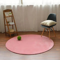 Coral Velvet Modern Living Room Rug Blue Soft Nursery Play Mat