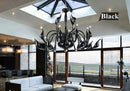 G4 LED Swan Chandelier Lighting for Bedroom | Elegant Foyer Chandelier by Ljojo