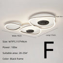 Nordic Design LED Ceiling Pendant Light | Metal Silver Chandelier for Home Decor | Ljojo