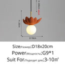 Ljojo LED Pendant Lights for Study Room, Bedroom, Bar, Living Room - Modern Indoor Chandelier