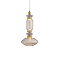 Amber Glass Chandelier Adjustable Elegant Lighting for Living Room by Ljojo