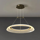 Ljojo Modern Acrylic Multi-layer Chandelier LED Pendant Light for Living Room and Bedroom