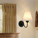 Ljojo LED Fabric Wall Lamp - Modern Indoor Lighting for Bedroom, Hotel & Home