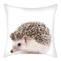 Hedgehog Print Pillow Cover for Home Sofa Decor 45X45cm - Ljojo
