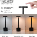LED Ambient Desk Lamp USB Charging Touch Control Dimmable Night Light by Ljojo