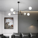 Nordic Minimalist Magic Bean Chandelier: Classic Style for Living & Dining Room by Ljojo