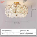 Cream French Ceiling Lamp for Romantic Rooms by Ljojo