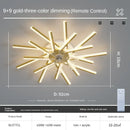 Ljojo Luxury Modern Ceiling Fan Lamp for Living & Dining Room