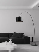 Ljojo Dimmable Minimalist Led Floor Lamp for Nordic Living Room - Black