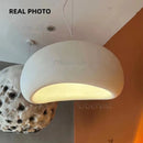 Wabi Sabi Fabric Pendant Light Chandelier E27 Nordic Hanging Lamp for Home Decor by Ljojo