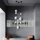 Ljojo Glass Ball Pendant Lamp Ceiling Chandelier Kitchen Bedroom Home Decor