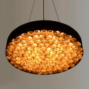 French Restaurant Pendant Light Luxury LED Creative Circular Bar Counter Lamp by Ljojo