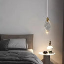 LED Crystal Chandelier Luxe Bedside Lamp by Ljojo: Light Decoration with Hanging Appeal