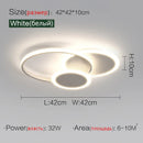 Ljojo Luxury Ceiling Lamp: Nordic Modern Minimalist Bedroom Light