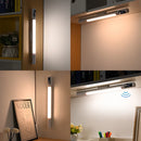 LED Motion Sensor Bar Light USB Rechargeable Detector Lamp for Kitchen Cabinet Ljojo