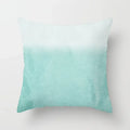 Light Blue Green Mint Geometric Print Boho Pillowcase Set by Ljojo