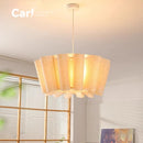Linen Fabric Medieval Cream Style Chandelier by Ljojo
