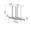Ljojo Luxury Crystal Chandelier for Living Room Bedroom Dining Room Home Decor