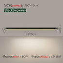Ljojo Minimalist Nordic Strip Light for Living Room Kitchen Dining Bedroom Aisle Balcony