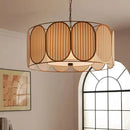 Fabric Art Led Pendant Light For Dining Kitchen Bedside Lighting - Ljojo