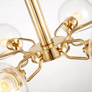 Modern Glass Chandelier for Kitchen Pendant Light Minimalist Creative Bedroom Dining Room Ljojo