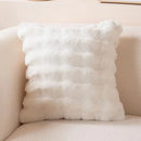 18x18in Plush Cushion Cover for Couch, Sofa & Bedroom by Ljojo