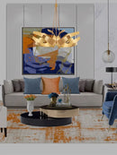 LED Art Chandeliers Italy Postmodern Design Romantic Cyberpunk Elegant Home Decor Ljojo