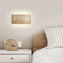 LED Natural Stone Wall Light Sconce for Bedroom by Ljojo