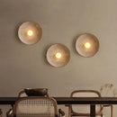 New Denmark Designer Wabi Sabi Round Wall Lamp LED for Bedroom Aisle Corridor by Ljojo